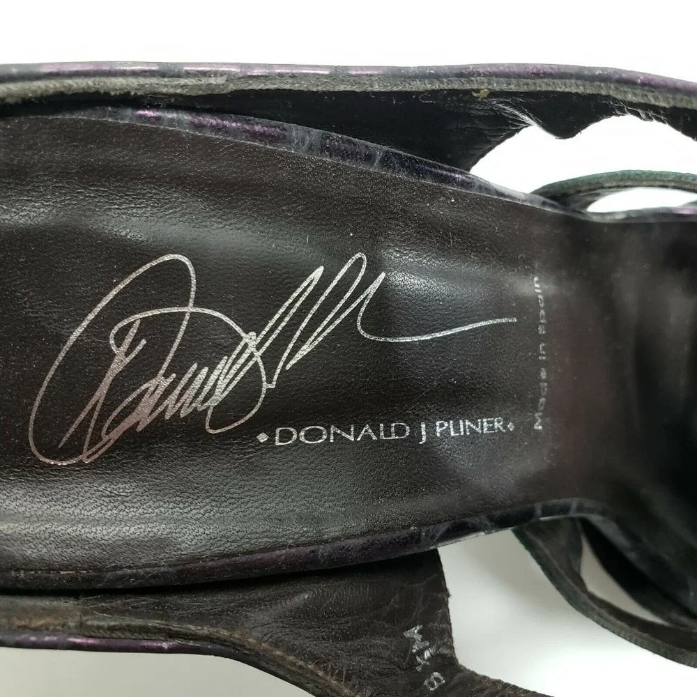 Donald Pliner Platform Strappy Glula High Heels‎